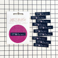 Kylie and the Machine - SEWING IS THE F*KING BEST Woven Sewing Labels