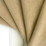 Tan Italian Wool Cashmere Fabric Folded